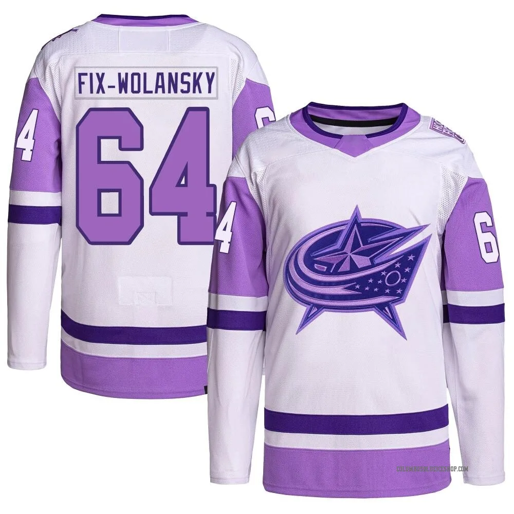 Blue jackets purple jersey deals